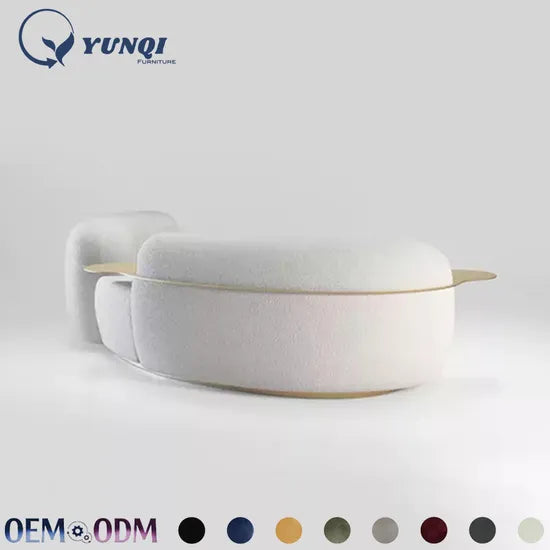 Luxury Modern White Sofa Set for Living Room - Customizable & Comfortable