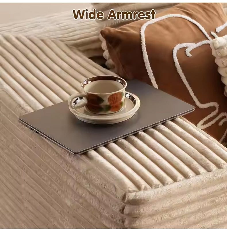 Wholesale Versatile Compressed Sofa with Fabric Choices and Size Options Boneless Sofa pictures & photos